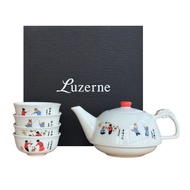 LUZERNE Oriental Tea Set in Gift Box - Set of 5 Limited Edition