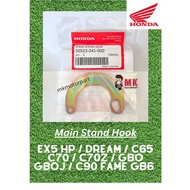 💯 O R I MAIN STAND HOOK Honda EX5 Dream C65 C70 GBO GBOJ C90 Fame GB6 Cakur Spring Double Stand Teng
