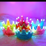 Led Birthday Crown Headband