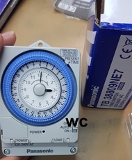PANASONIC TIMER SWITCH เครื่องตั้งเวลา รุ่น TB38809NE7 นาฬิกาตั้งเวลา แบบมีแบตเตอรี่ เปิด-ปิดไฟ 24ชั