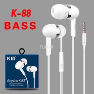 EARPHONES BIG BEST BASS SOUND KIN-K88