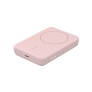 BPD004QCPK BELKIN MAG WIRELESS CHG POWER BANK 5K WITH KICKSTAND - PINK