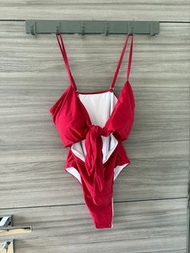 Red One Piece Swimsuit