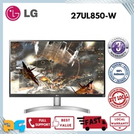 LG 27UL850-W Demo Unit 27'' UHD 4K HDR Monitor with 3-Side Virtually Borderless Design