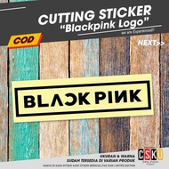 Cutting Stiker Blackpink Love Logo Variasi Motor Mobil Sticker Lucu Korea Idol Helm Bogo