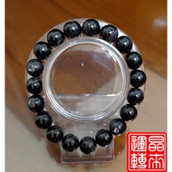 [Jinglai Run] Gold Luck Stone Hand Beads 39.4g 10.8mm Circumference 19cm Purple Pyroxene Line Casino