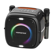 Hopestar A60ลำโพงบลูทูธ 100Wเสียงดีเบสแน่น ดังกระหึ่ม ฟังก์ชั่นเชื่อมต่อได้ 2 ตัว (แถมไมโครโฟน wirel