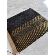 HITAM Songket Baron black Gold Motif Gorga Songket Black Yellow Gold Batak