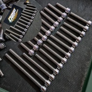 baut blok mesin klx baut blok koplingmagnet klx stainless custom handmade titanium
