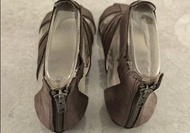 CAT Caterpillar 啡色涼鞋38.5