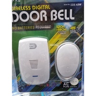 DAIYO WIRELESS  DIGITAL  DOOR  BELL