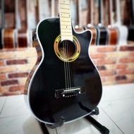 TERLENGKAP ALAT MUSIK Gitar Akustik Yamaha Fg225 Custom (Bonus Senar
