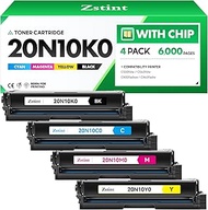 20N10K0 20N10C0 20N10M0 20N10Y0 Toner Cartridge Set（4-Pack with chip） Replacement Compatible for Lex