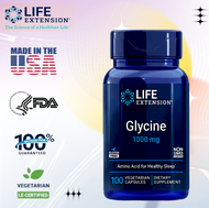 Glycine American original Life Extension Glycine Sleep Mood Memory Booster 100 แคปซูล