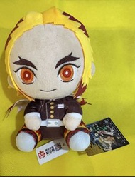 🈹（清貨價）鬼滅之刃 炎柱 煉獄杏壽郎 Demon Slayer 坐姿 毛公仔 （約20cm）