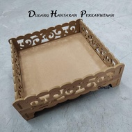 Wooden Tray Wedding Dulang Kayu Hantaran Pallet Hantaran tray Dulang Kahwin