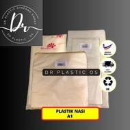 PLASTIK A1 BUNGKUS NASI - PLASTIC SHEETS / PLASTIC KEPING - BALUT NASI / MEE / BIHUN / BALUT NASI KA