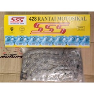 SSS Chain 420,428 / Rantai Motorsikal SSS 420,428