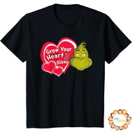 Dr.'s children's clothes Seuss Grinch Grow Your Heart T-shirt children's clothes Fashion Baby Fashio