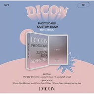 SEVENTEEN X DICON PHOTOCARD 101:CUSTOM BOOK 訂製卡冊 (韓國進口版)