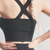 Front Zipper Sport Bra Zippers For Women Gymnastics - Dongker Blue, L (32-34)