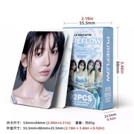92 Photocards LESSERAFIM New Album PUREFLOWKPOP Merchandise LOMO Photocard
