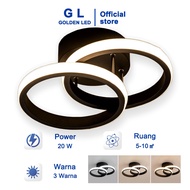 GL LED Ceiling Decorative Lights 2 Circles/Box