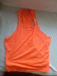 Nike Dri-FIT Running  Orange Neon aeroswift 男 men 背心 singlet Tank Top 運動衫 球衣 tennis marathon 跑步三項鐵人 