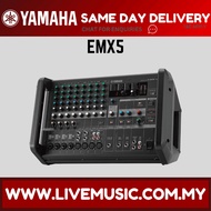 Yamaha EMX5 12-channel Dual 630-watt Powered Mixer (EMX-5/EMX 5)