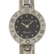 【日本直送】ブルガリ BVLGARI B-zero1 腕時計 ビーゼロワン BZ22S SS クオーツ アナログ表示 黒文字盤 レディース【中古】