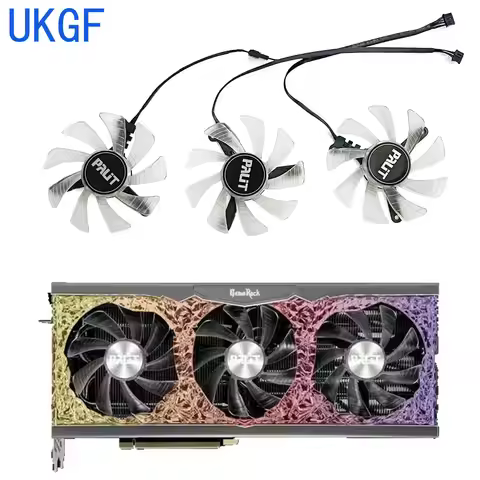 TH9215B2H-PFC01 RTX 3080 3090 GPU replacement fan 4PIN for Palit RTX 3090 3080 3070 3090 Ti 3070ti G