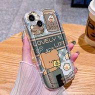 Soft Shockproof Camera Litte Bear Phone Case is Suitable For OPPO A78/Reno 4 Pro/ A54/ A55/A53S/A56/
