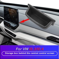 Car Central Control Navigation Screen Dashboard Hidden Storage Box for VW ID3 ID 3 ID4 ID 4 2020 202