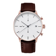 ARIES GOLD VENTURER LEATHER STRAP MEN WATCH G 1033 SERIES