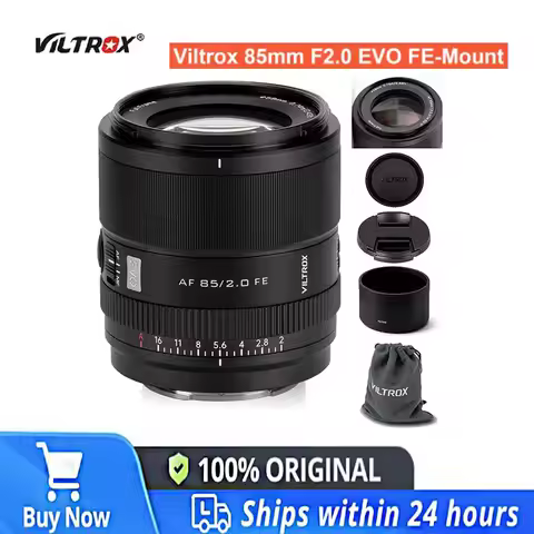 NEW Viltrox 85mm F2.0 EVO FE Full Frame Auto Focus Medium Telephoto Prime Lens for Sony E Mount A7IV