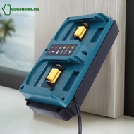 GOG For 18-20V Rechargeable Portable Dual Ports Charger BL1860B BL1850B BL1830 BL1840B BL1860 L1845 