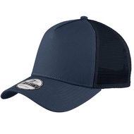 New Era 9Forty Blank Navy A-Frame Trucker Cap