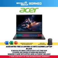 ACER Nitro V16S AI ANV16S-41-R8T2 Laptop - 16 WUXGA IPS 180HZ/R5-240/16GB/1TB/RTX5050 8GB/W11/2Y
