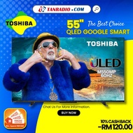 【PROMO EID ADHA】Toshiba Smart TV 4K UHD QLED Quantum Dot Google Smart TV (50"/55"/65") M550MP