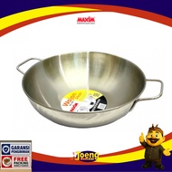 Maspion 24cm Stainless Steel Cooking Pan - 24cm SS Frying Pan