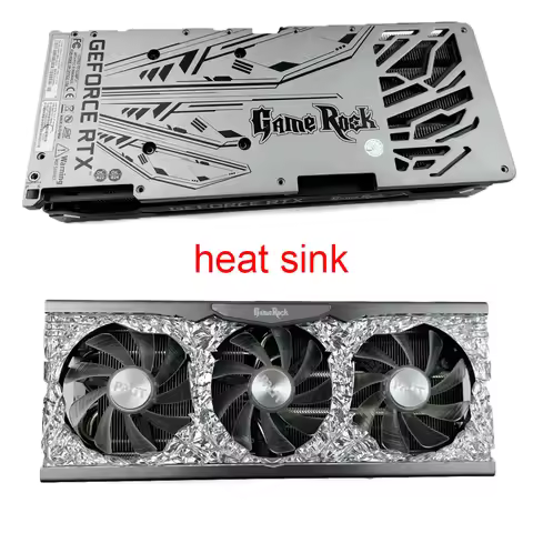 Cooling Fans EMTEK RTX3090 For Palit GeForce RTX 3090 GameRock Video Card Heatsink 90MM TH9215B2H-PF