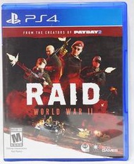 PS4 急襲 二戰 英文字幕 英語語音 Raid World War II