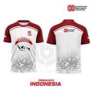 17 AUGUST 2025 T-SHIRT JERSEY/ RI Anniversary T-SHIRT-80th Anniversary of Indonesia Fullprint ART05