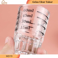 Expresso Shot Sloki Seloki Glass Coffee Cup 60ml