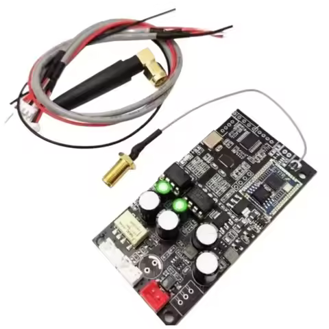 QCC5125 Bluetooth 5.1 Wireless Receiving Board ES9038Q2m Decode Dual OP AMP Support LDAC/APTX 24bit/