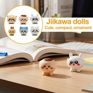 Chiikawa Mini Figure Collectible, 3.5cm Cute Resin Decor, Transparent Suitcase In Doll Desk P9f0
