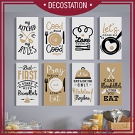 Kitchen Dining Room Wall Decoration Wooden Poster/ for Kitchen Room