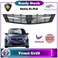 ☥😋【 Proton Saga FL FLX 】 Front Bumper Grill / Grille Mask with Chrome Garnish ( Made in Malaysia )