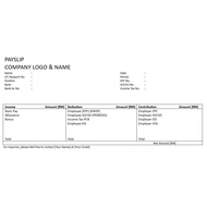 Standard Payslip Template (Malaysia) . Email address required.
