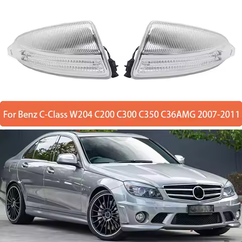 Rearview Mirror Turn Signal Light For Benz C-Class W204 C200 C300 C350 C36AMG 2007 2008 2009 2010 20
